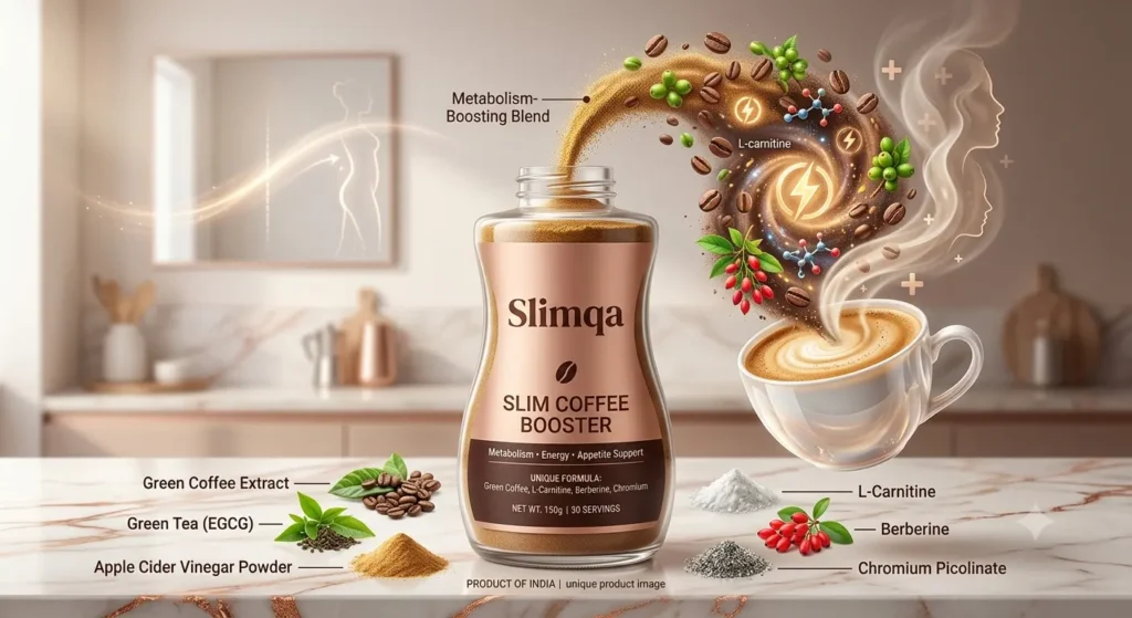 Slimqa Slim Coffee Booster with key